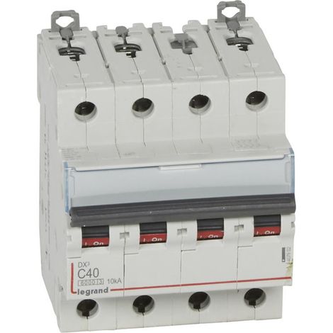 Legrand DX³ 6000 interruptor automático tetrapolar 40A multicolor