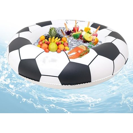 Glacière gonflable étanche et flottante pour boissons fraîches Idéale pour la piscine, le jardin, les barbecues et les fêtes de remise de diplômes. Design sphérique. (1/5)
