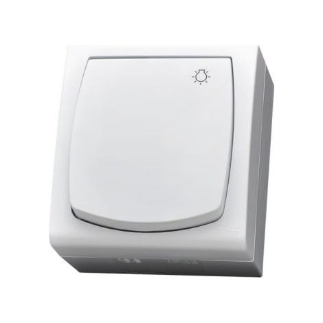 Madera bianco n/t interruttore normalmente aperto luce IP44