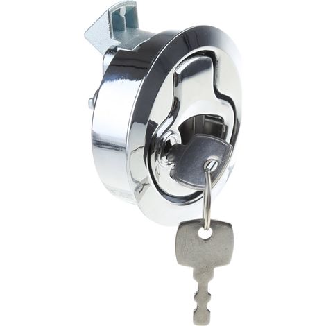 Serrure à bouton-poussoir pour meubles de camping-car et de maison, verrou de trappe, serrure de porte encastrée, poignée adaptée aux meubles, camping-car, caravane