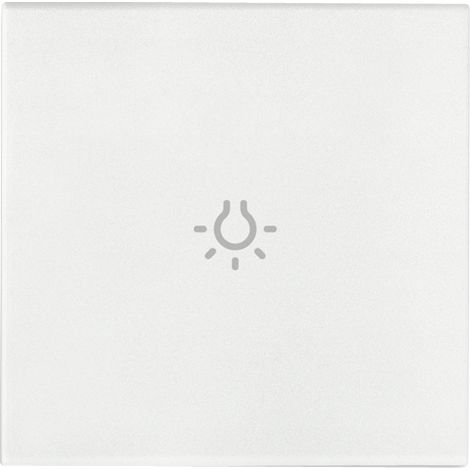 VIMAR - 19132.L.B Tasto 2M simbolo luce assiale bianco
