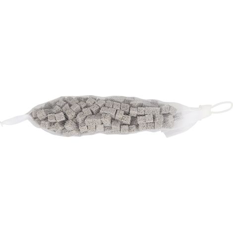 Material filtrante para acuario de 0,35 l, fabricado con algodón de fibra neutra, color gris turmalina – 200 unidades (1/5)