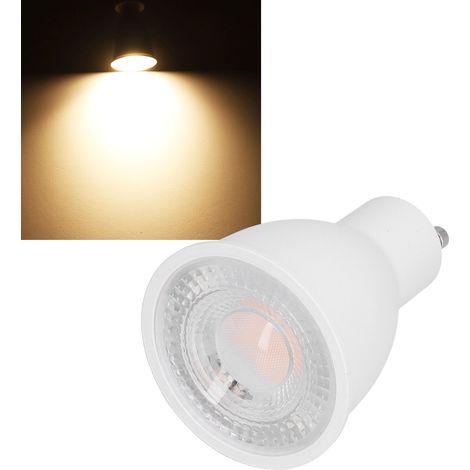 Ampoule LED GU10 10W 1100LM, éclairage encastré pour salon et salle d'exposition, lumière chaude, tension 100-265V (1/5)