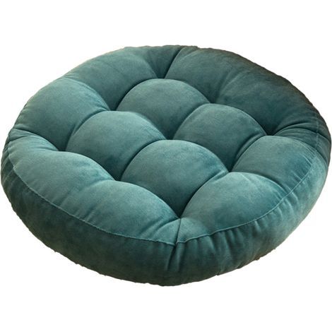 Runder Stuhlbezug – Dickes Tatami-Sitzkissen 30 cm – Für Papasan-Sessel, Couchtisch, Sofa – 1 Stück (1/5)