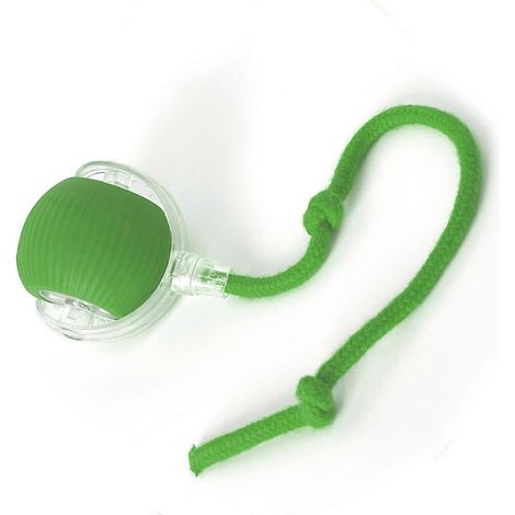 Interaktiver Katzenball mit Seil, automatischer Lauf, 3 einstellbare Geschwindigkeiten (1/4)