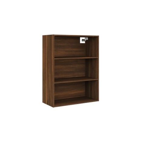 Armoire murale suspendue Chêne marron 69,5x32,5x90 (1/5)