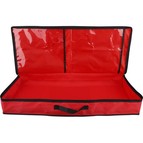 Aufbewahrungsbox für Geschenkpapier, PVC, 76 cm (30 Zoll), rot (1/5)