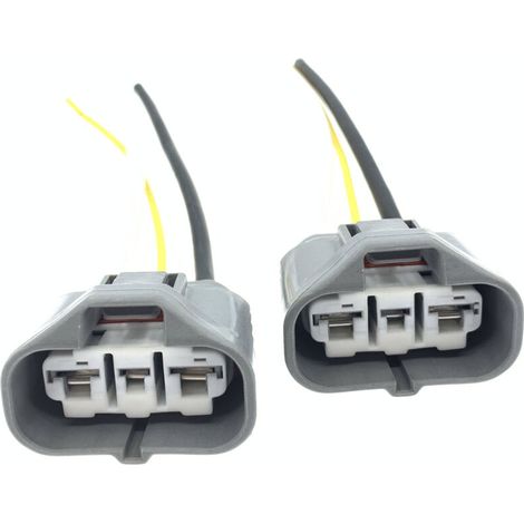 Le DJ7034Y-4.8/7.8-21 est compatible avec les connecteurs de moteur de ventilateur électrique automobile 6189-0588. (1/5)