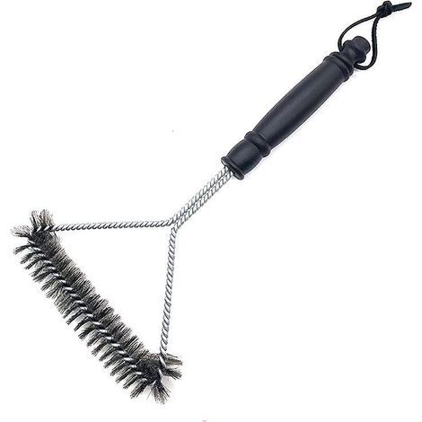 brosse De Nettoyage Triangulaire Pour Grille De Barbecue 30,5 Cm (1/5)