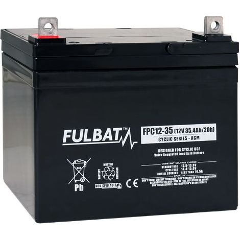 Batterie Fulbat AGM Cyclique FPC12-35 (T5) (1/3)
