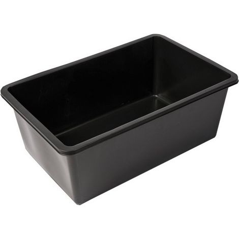 Ubbink – Bassin préformé 365 L Quadra – Résistant aux UV et au gel – Cadre en bois décoratif ou acier inoxydable – Pour fontaine et point d'eau