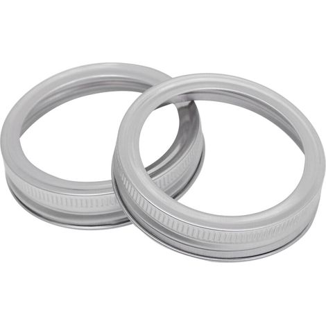 Bague À Vis - 70 mm - Fer - Pour Bocaux En Verre - Lot De 10 (1/5)