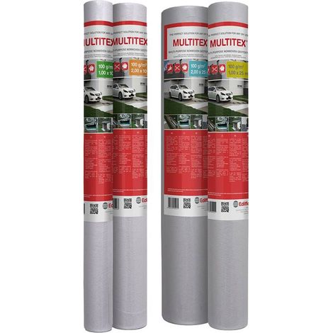 TESSUTO NON TESSUTO PER DRENAGGI 'MULTITEX' mt 2 x 25