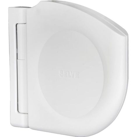 Avvolgitore manuale per tapparelle avvolgibili – cinghia da 12-15 mm – PVC bianco – capacità 5 m – rotazione a 180° – facile installazione (1/3)
