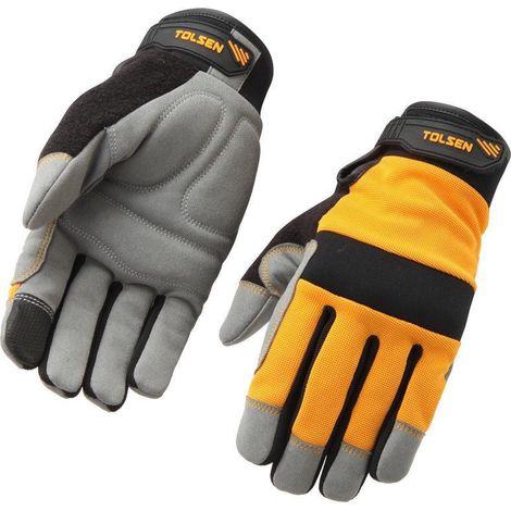 GANTS DE TRAVAIL SOUPLES POUR ME'CANICIENS TOLSEN (1/2)