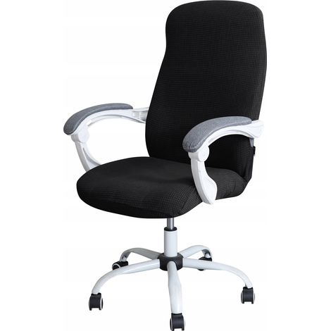 Sedia da ufficio GIREVOLE COVER Jacquard NERO