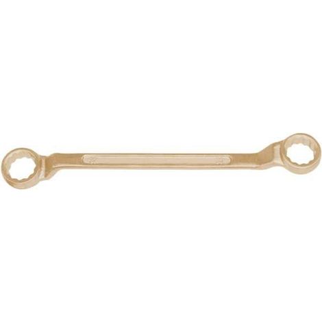 Llave de estrella acodada antichispa Cu-Be 24x26 mm ALYCO