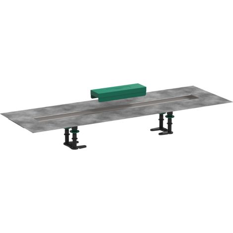 Hansgrohe uBox universal - Kit d'installation pour caniveaux de douche linéaires 800, inox 56012180 (1/4)