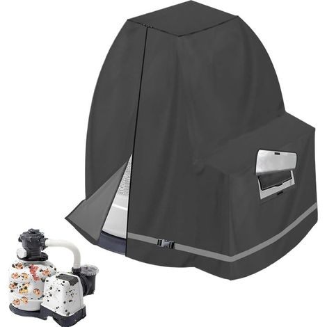 Copertura impermeabile per pompa della piscina in tessuto 420D per la protezione della pompa dell'acqua. (1/5)