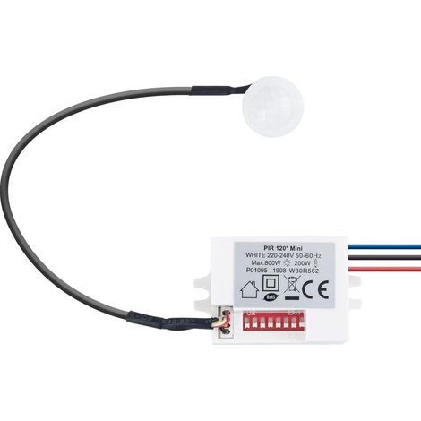 Sensor de Movimiento PIR 120º Mini (1/5)