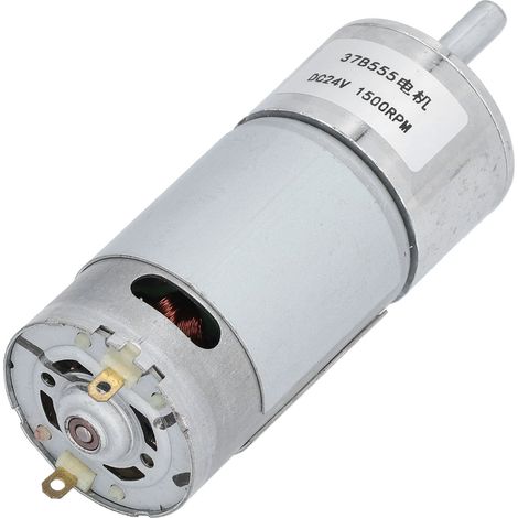 Elektrischer Getriebemotor, Zubehör für industrielle Steuerungen, 1500 U/min, 24 V DC, 37B555 (1/5)