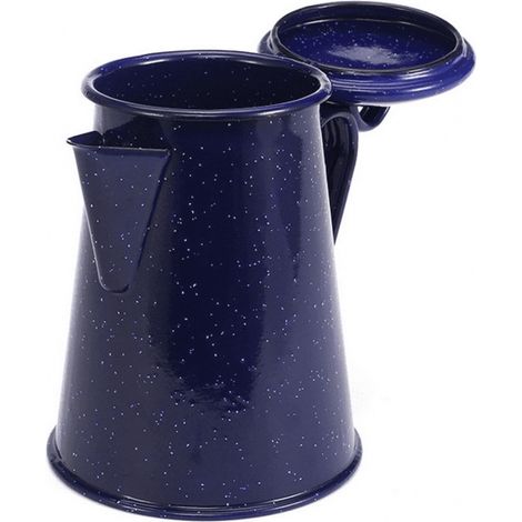 2X Cafetière, Émail, 1.2L, Poignée Large, Cuisine, Quotidien (1/5)