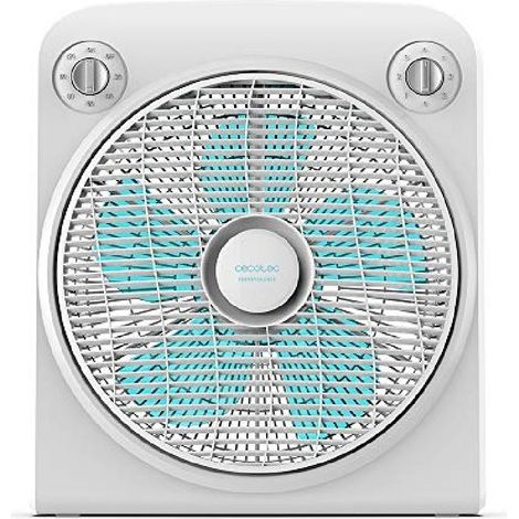 Cecotec Ventilador de Suelo con Temporizador EnergySilence 6000 PowerBox. 50 W, 5 Aspas de 30 cm de diámetro, 3 Velocidades (1/5)