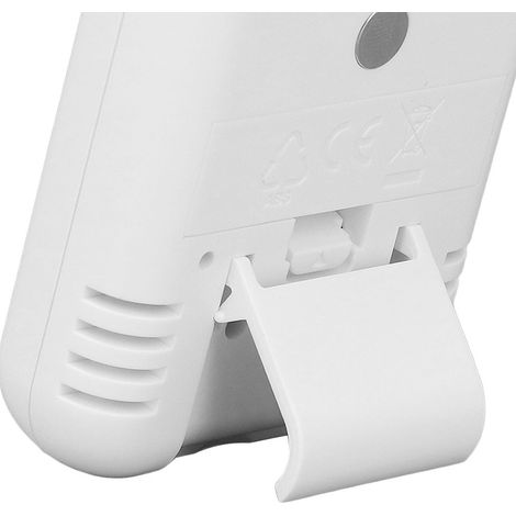 Thermomètre et hygromètre numérique d'intérieur à rafraîchissement rapide, portable, électronique, avec aimant. (1/5)
