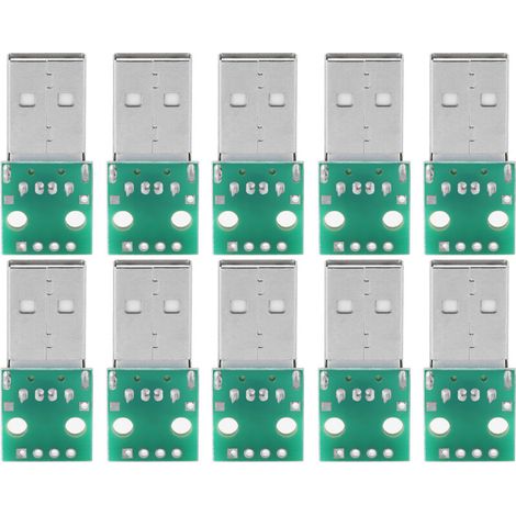 Jeffergarden Tapez des Câbles USB, Carte d'adaptateur, avec 4 Pcs 10pcs pour la Conception de la Planche à Pain pour USB FAI - -DEP (1/5)