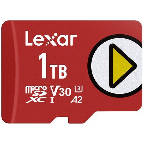 Lexar LMSPLAY001T-BNSNG memoria flash 1 TB MicroSDXC UHS-I Classe 10