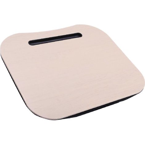 Coussin de bureau/lit pour genoux et cuisses, support pratique pour ordinateur portable, table de lecture et d'écriture, plateau pour tablette, porte-gobelet, support portable JN (1/5)