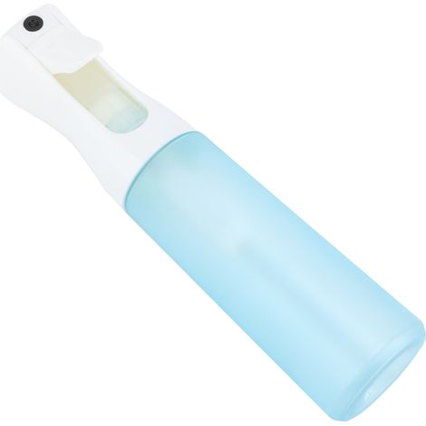 Vaporisateur de soin pour poils d'animaux 300 ml, rechargeable, pour peigner les poils de tous les animaux à poils longs. Bleu clair. (1/5)