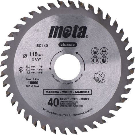 Lame Scie Circulaire Widia Mota Précision Et Durabilité De Coupe - Mota Herramientas