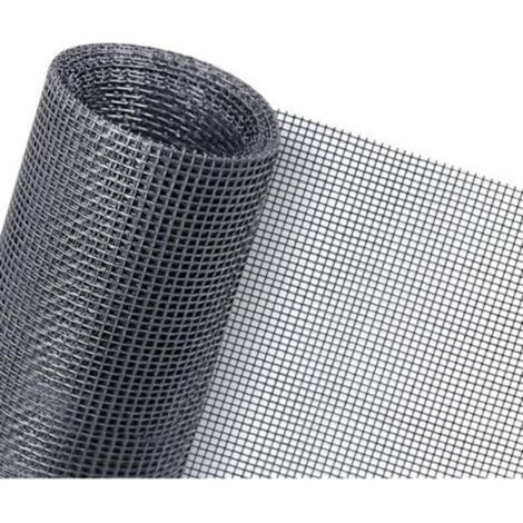 Moustiquaire Fenêtre Anti-Moustiques,250x120cm Moustiquaire Universelle pour Fenêt,Filet en Fibre de Verre Lgnifugation Durable,Découpable à la Dimension Souhaitée pour Couvrir les Fenêtres
