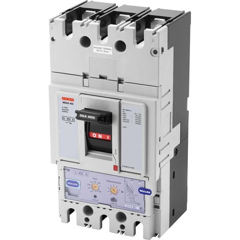 MSXE 400 3P 400A 50kA LSI Term.FC GEWISS GWD9375