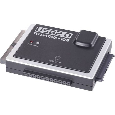 [GEBRAUCHT] B-Ware Candidate title: RENKFORCE USB 2.0 IDE SATA Konverter Computerkabel Adapter (1/2)
