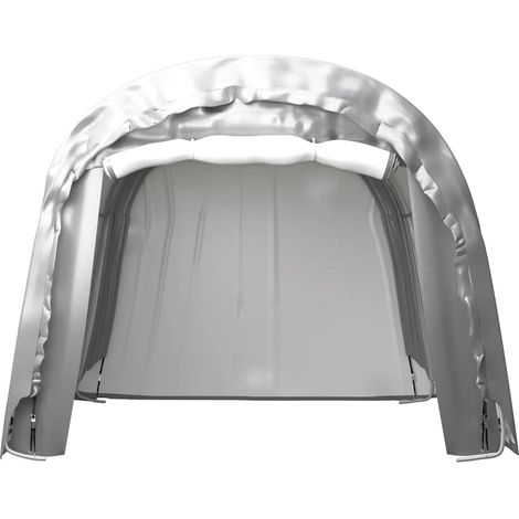 Maison Exclusive - Tenda Capannone 300x300 cm in Acciaio Grigio (1/5)