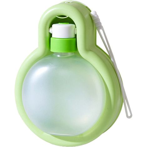 Borraccia portatile per animali domestici, adatta a cani e gatti, con ciotola, contenitore per l'acqua da viaggio a prova di perdite, ideale per passeggiate, escursioni, campeggio e come accessorio pe