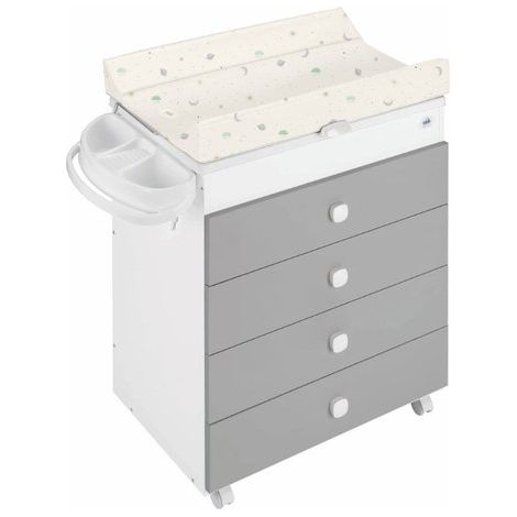 Cam Fasciatoio Bagnetto Asia 3 Cassetti 918006 C270 Grigio