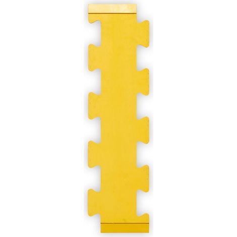 Conector amarillo de distanciamiento social de la zona de confort (1/4)