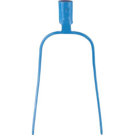 Stemless Garden Fork for Stable, High Quality Steel Farmhouse, Heavy Duty Manure Fork for Gardener and Farmer Metal Fork (2 Teeth) (1/5)