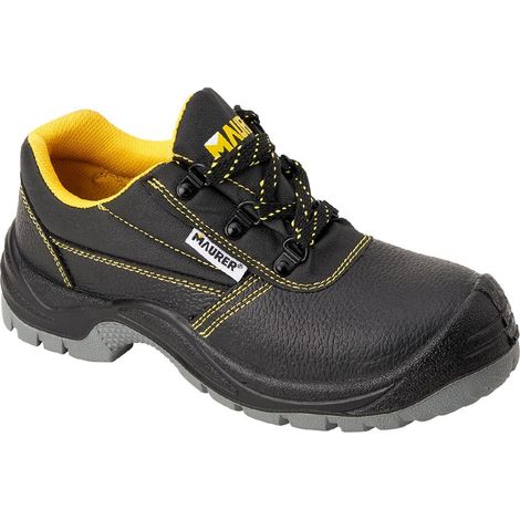 Zapato bajo seguridad maurer s3 modelo capua antideslizante con suela y puntera antiperación y resistencia a hidrocarburos nº 43 (1/5)