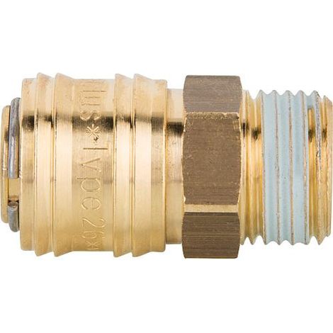 Obturateur filetage male Type 26 avec filetage femelle G 1/2"