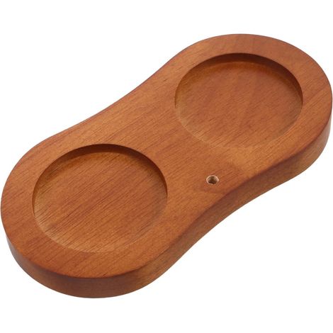 Support de Moulin à Sel et Poivre Double en Bois D'acacia, Base 4 (1/5)