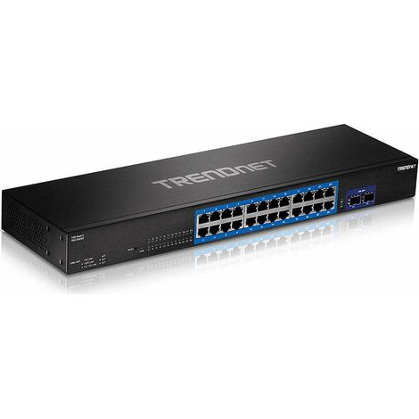 Conmutador Trendnet Teg-30262 24 Puertos RJ-45 Gigabit (10/100/1000) Sfp+ (1/2)
