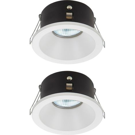 Pack 2 x Empotrable de techo Lutar (Redondo)