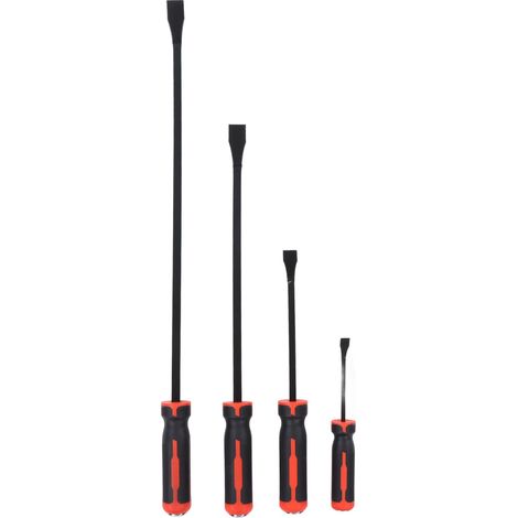 Lot de 4 barres de démontage courbées 30° 8-12-18-24 pouces, renforcées 60HRC pour réparation pneu voiture (1/5)