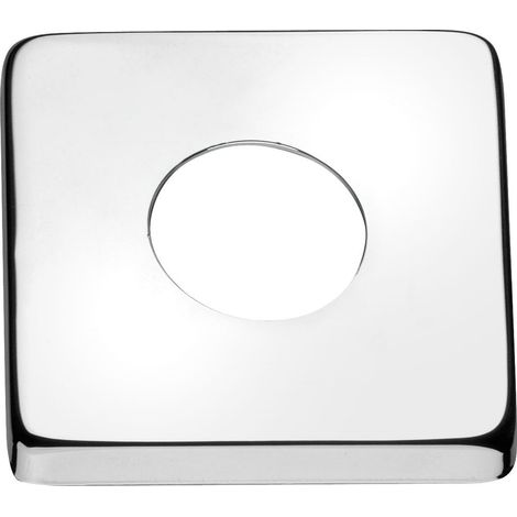 Square Rosette G1/2", 50x50 mm, chrome