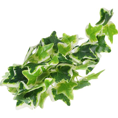 Plantes artificielles pour reptiles, plantes en plastique réalistes à suspendre, feuilles décoratives avec ventouse pour terrarium, aquarium, feuilles d'étoile (1/5)