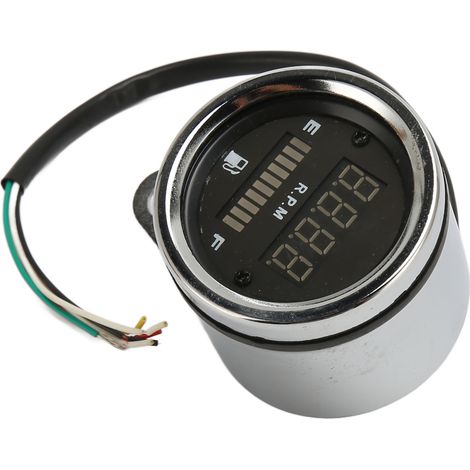 Compteur de vitesse numérique intégré, jauge de niveau de carburant robuste et fiable pour motos tout-terrain, conception stable et durable. (1/5)